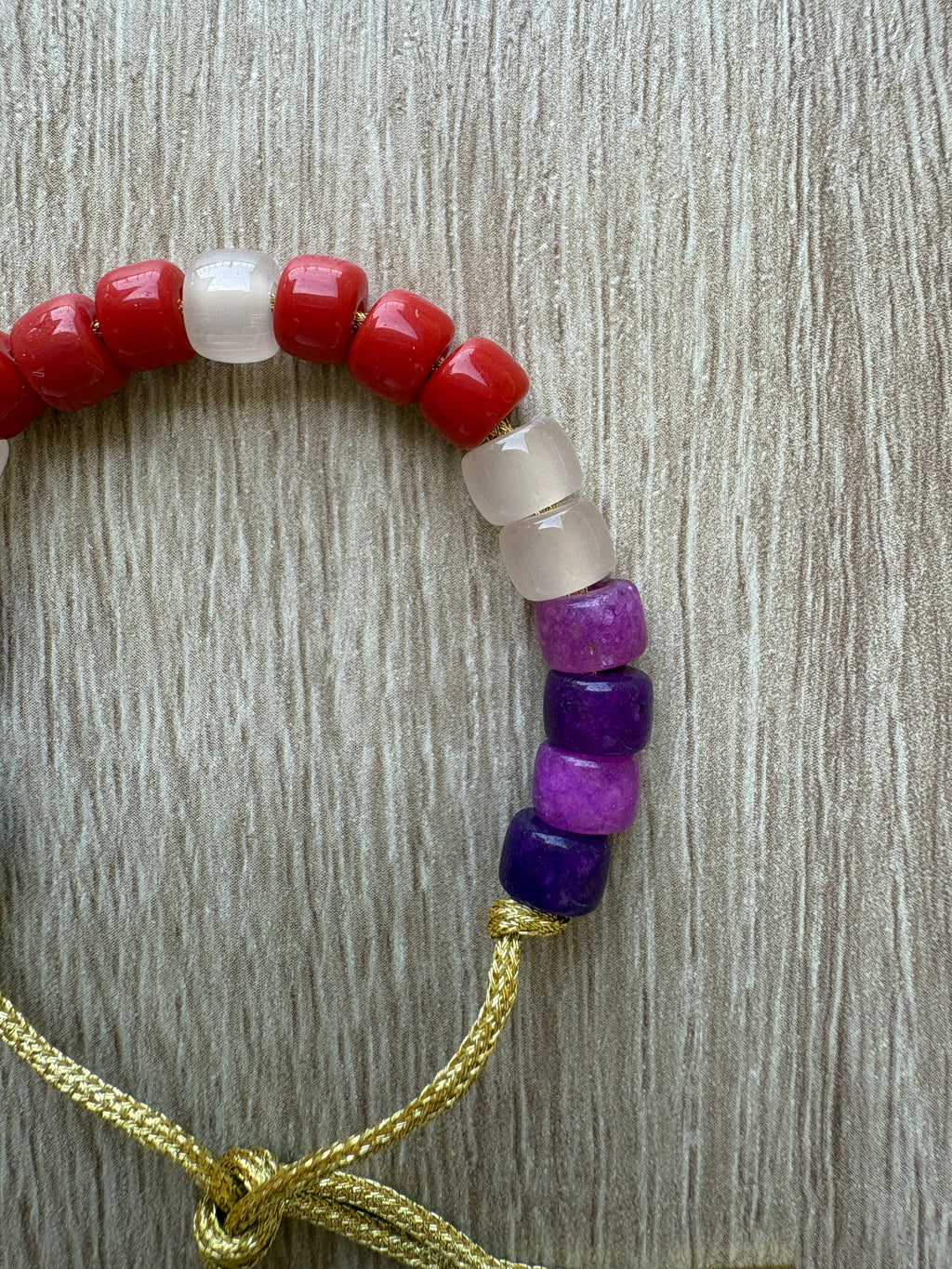 Bracciale beads colorati