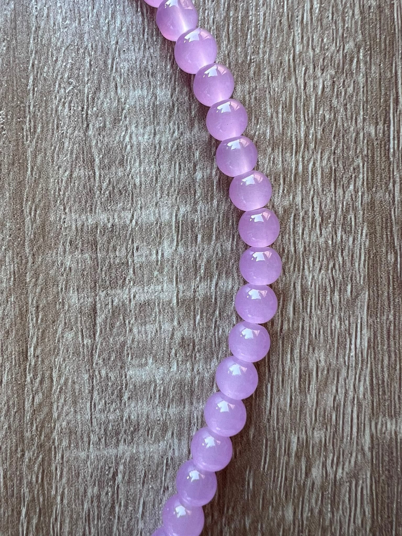Collana resina lilla