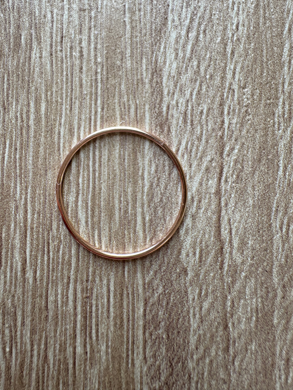 Anello sottile rose gold