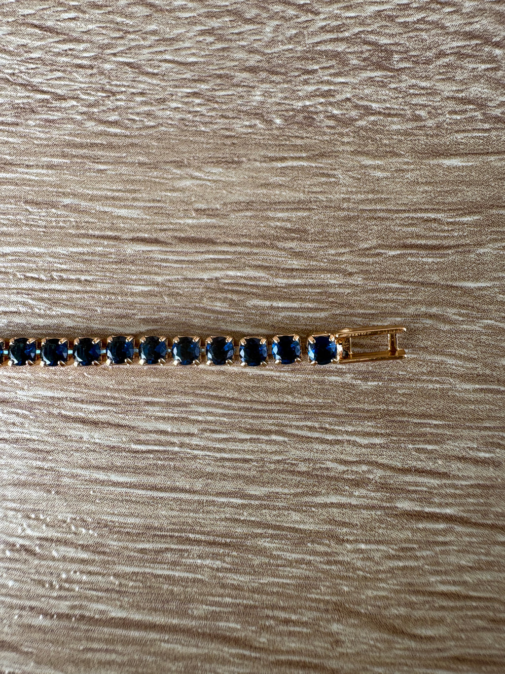 Bracciale tennis blu