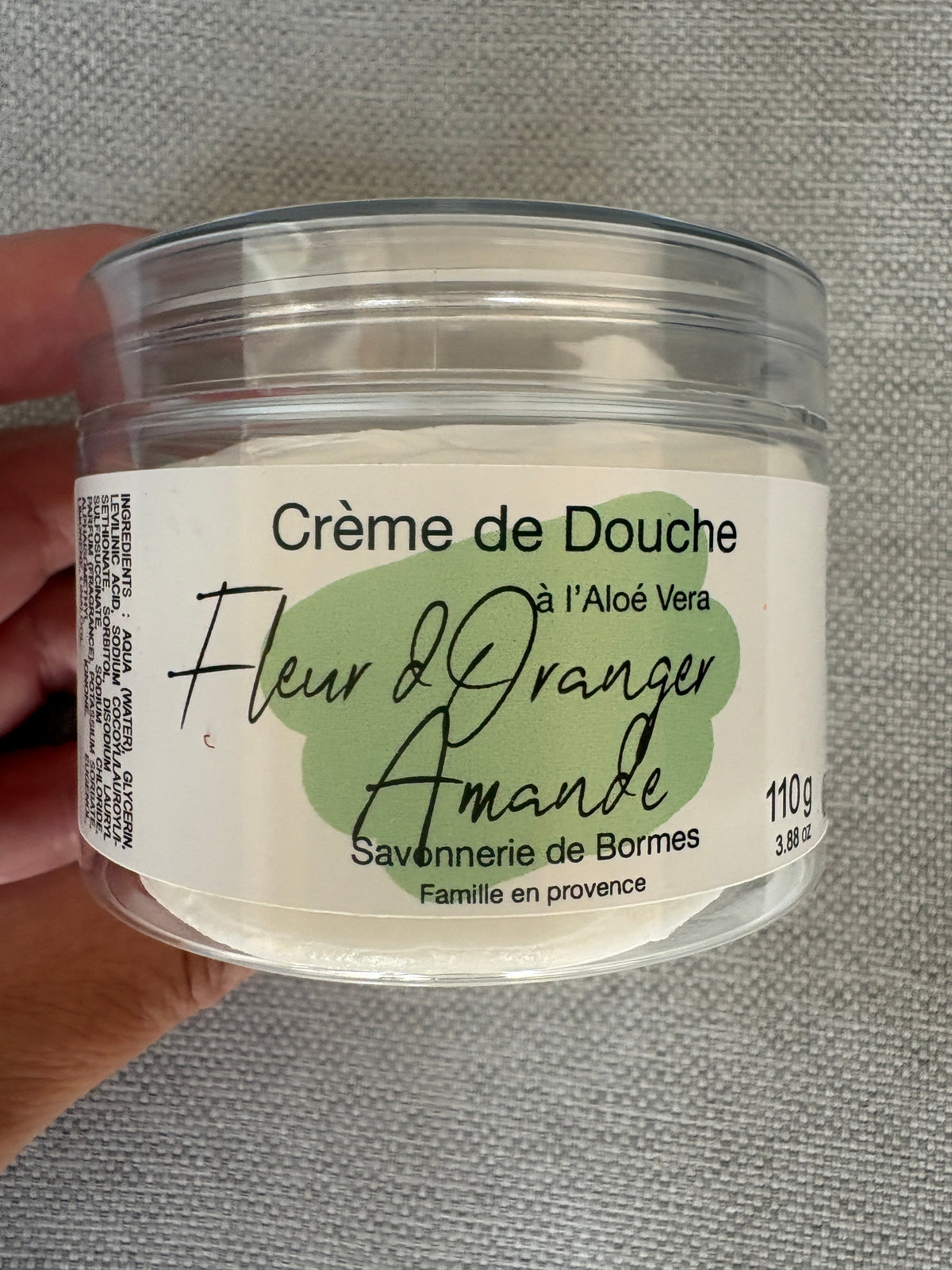 Crema/mousse per la doccia