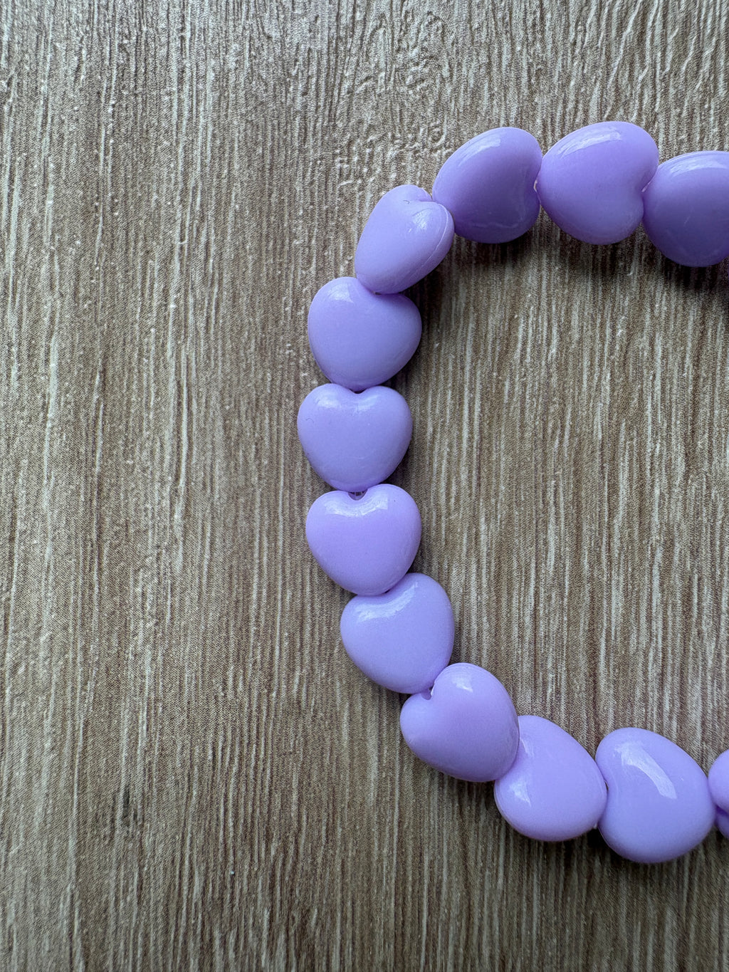 Bracciale cuori perline