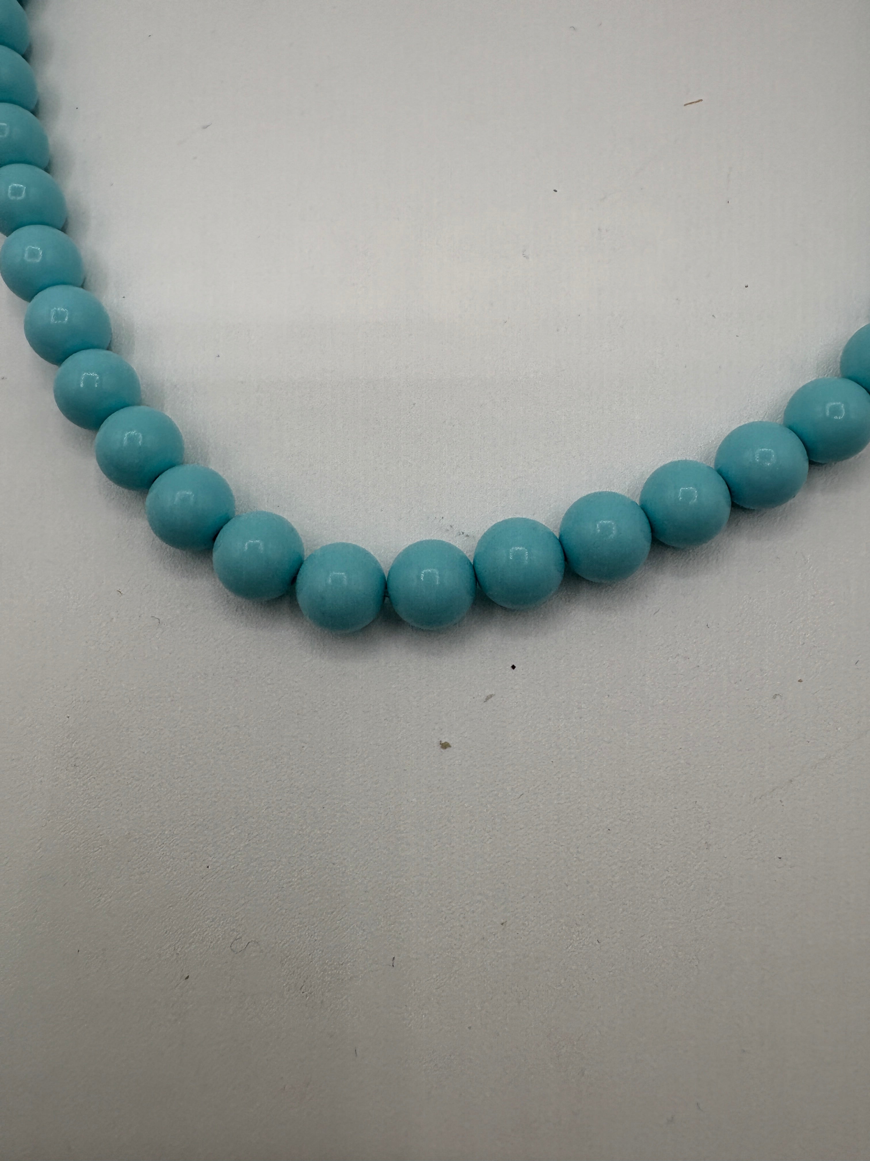 Collana in pasta di turchese