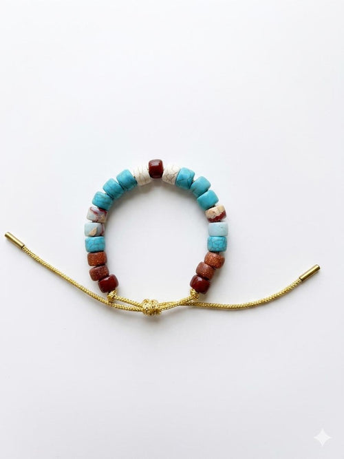 Bracciale beads colorati