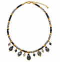 Collana cristalli e pietre dure