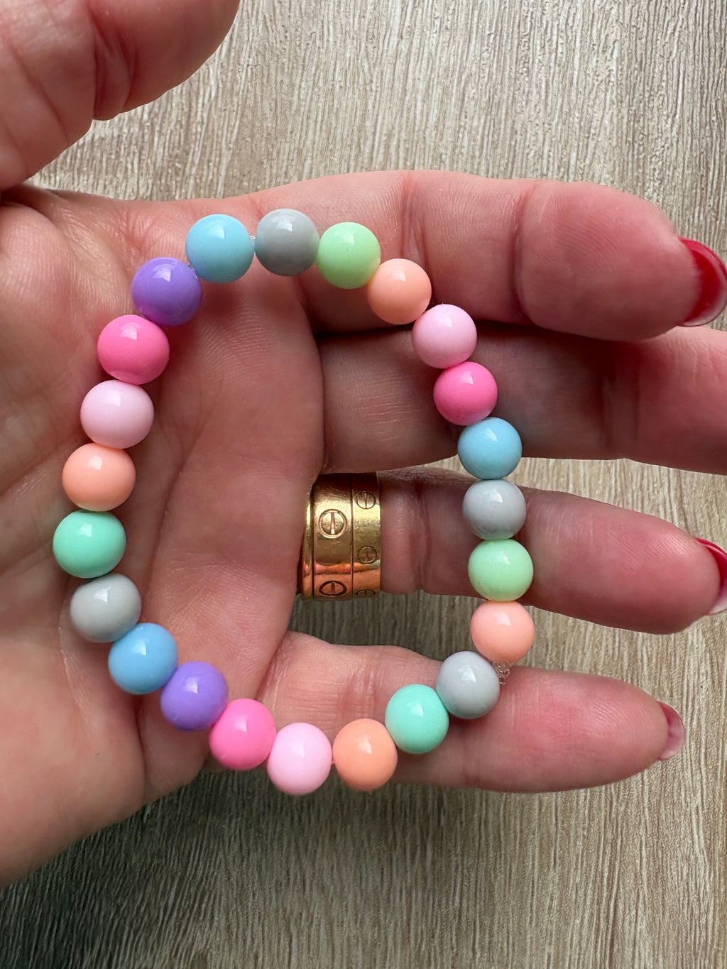 Bracciale sfere perline