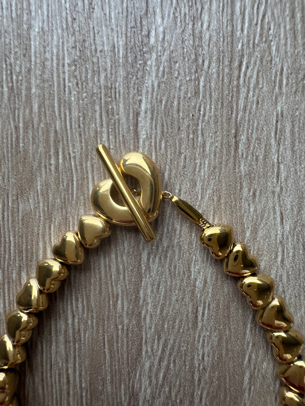 Bracciale cuori acciaio