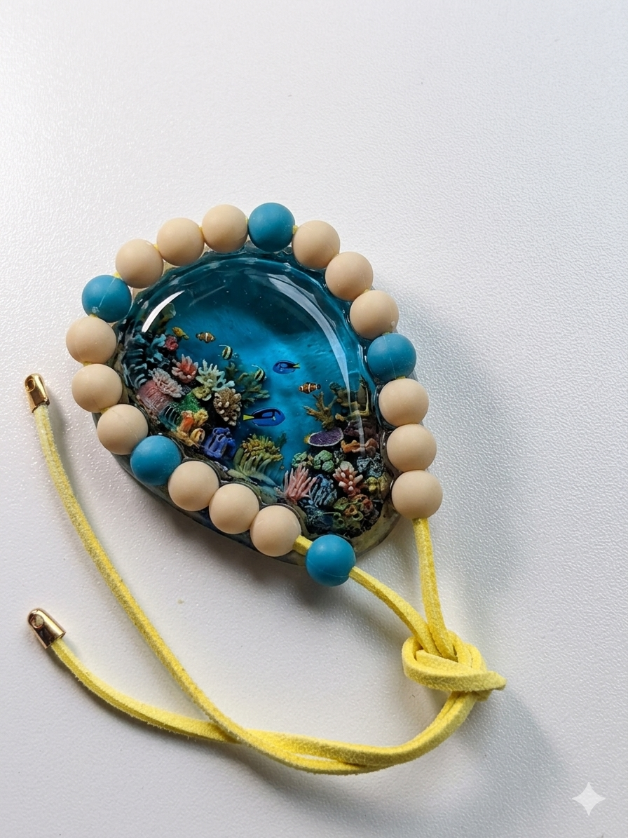 Bracciale sfere resina