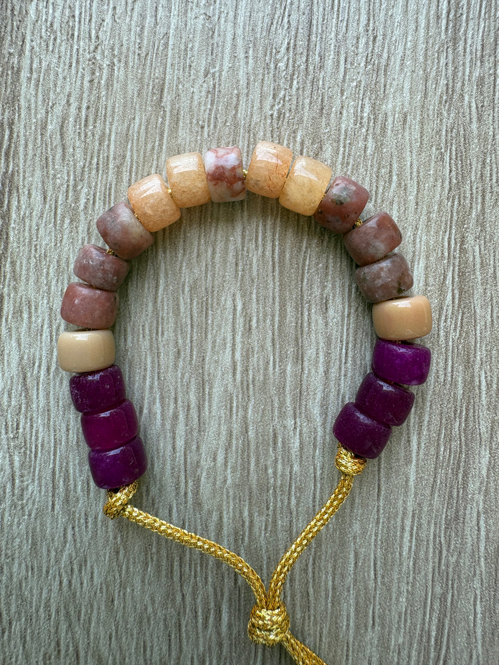 Bracciale beads colorati