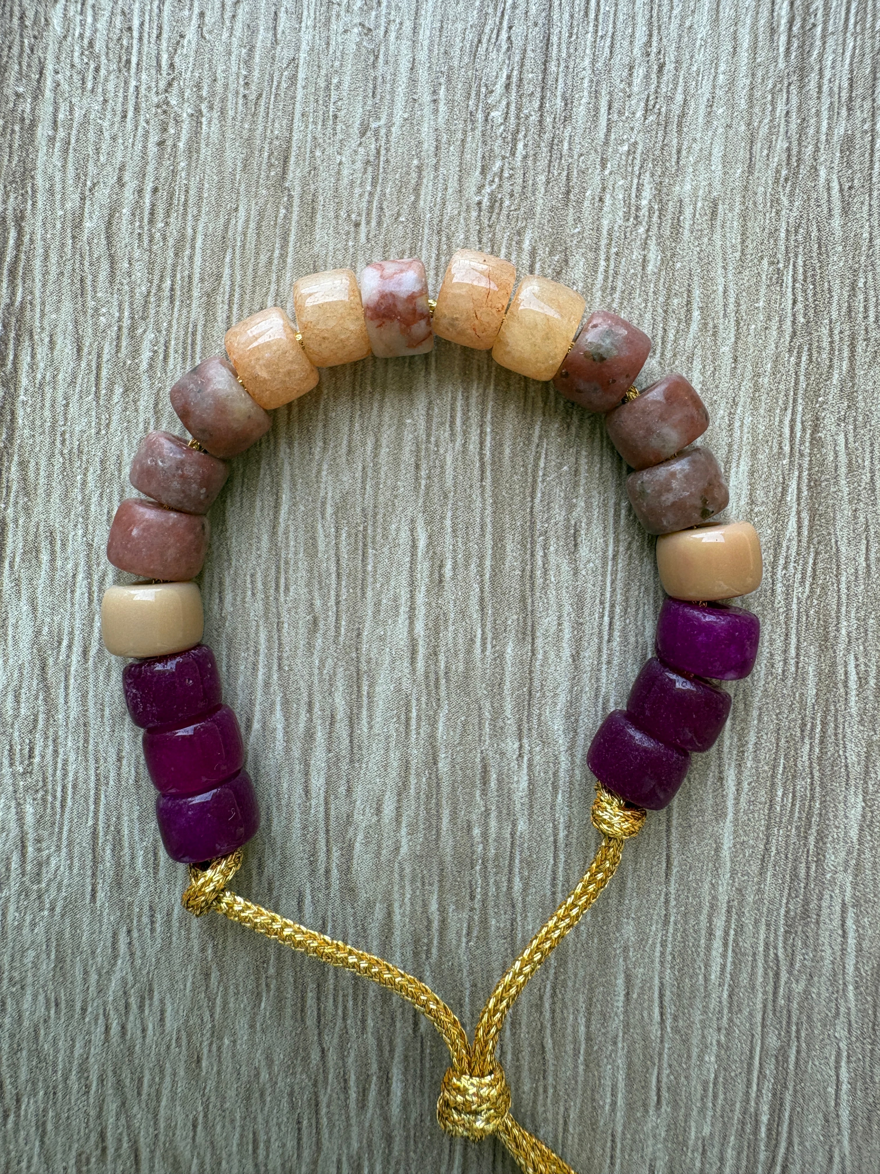 Bracciale beads colorati