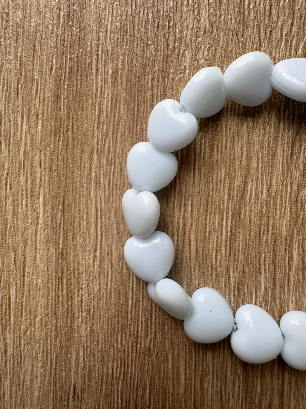 Bracciale cuori perline