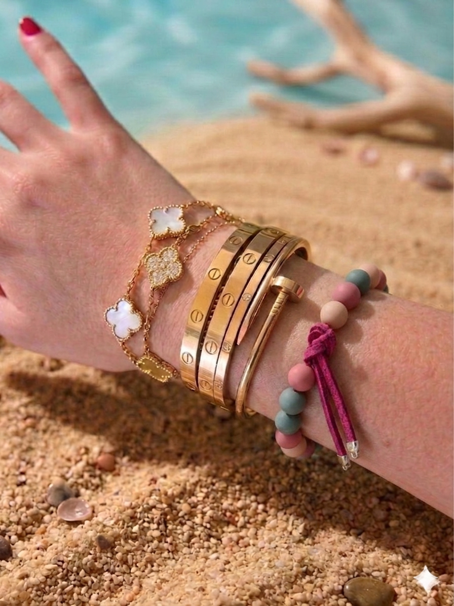 Bracciale sfere in resina