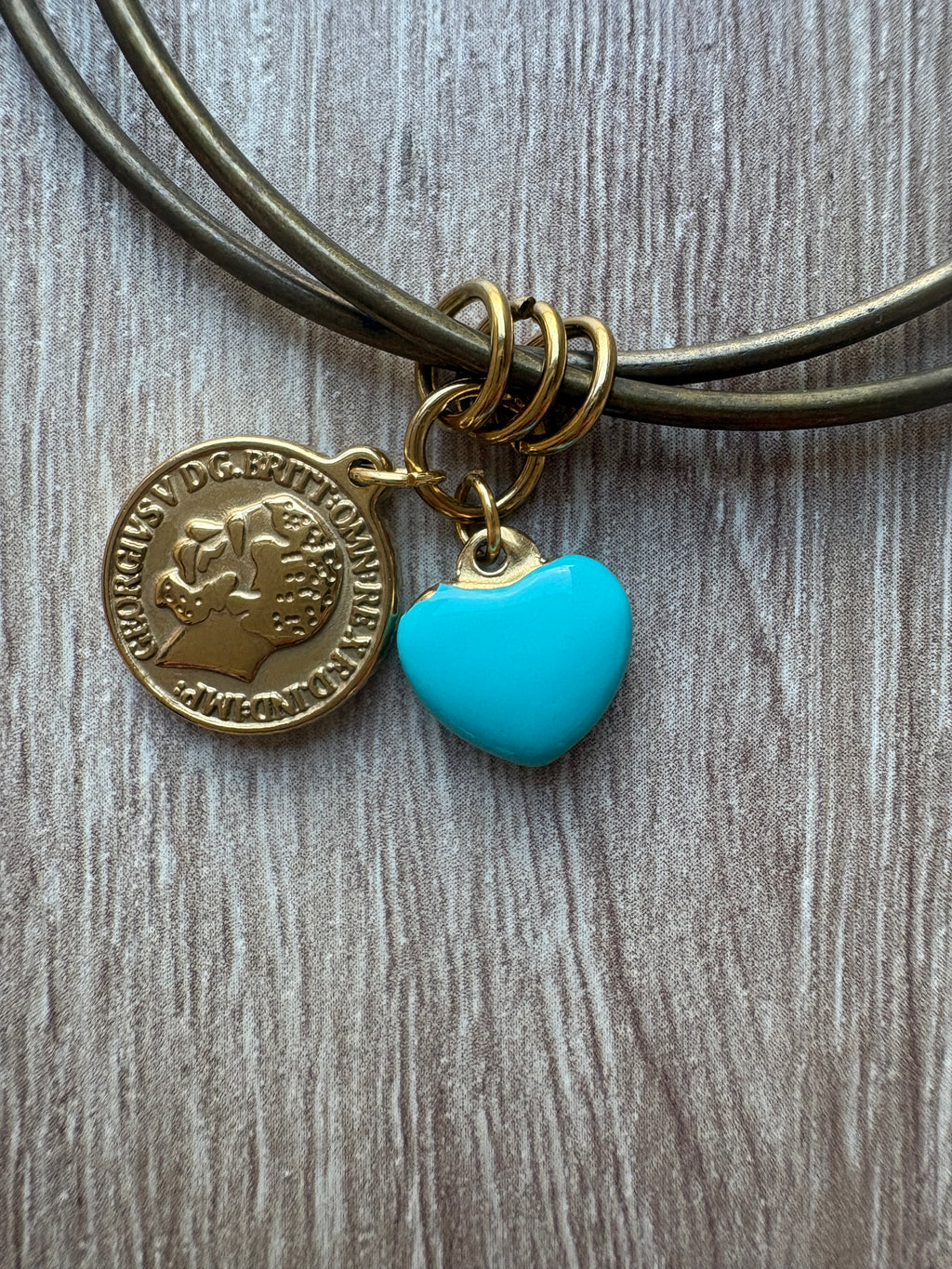 Bracciale bangle doppio