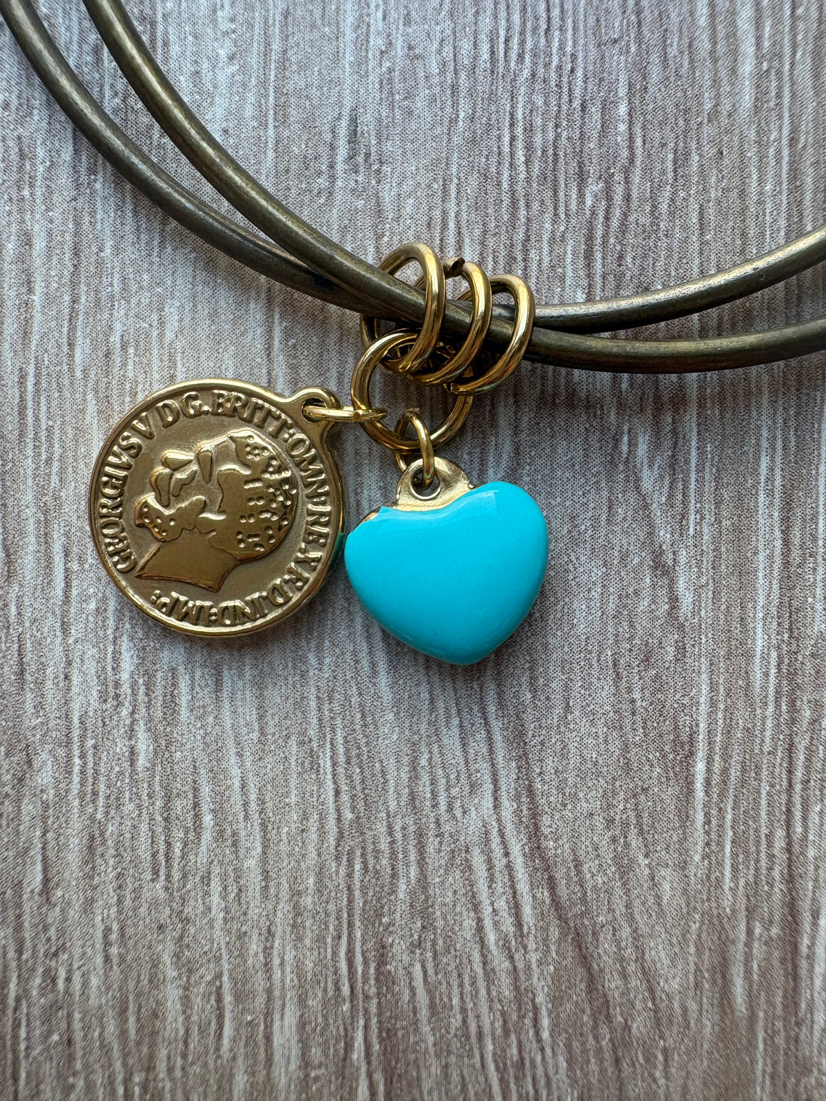 Bracciale bangle doppio