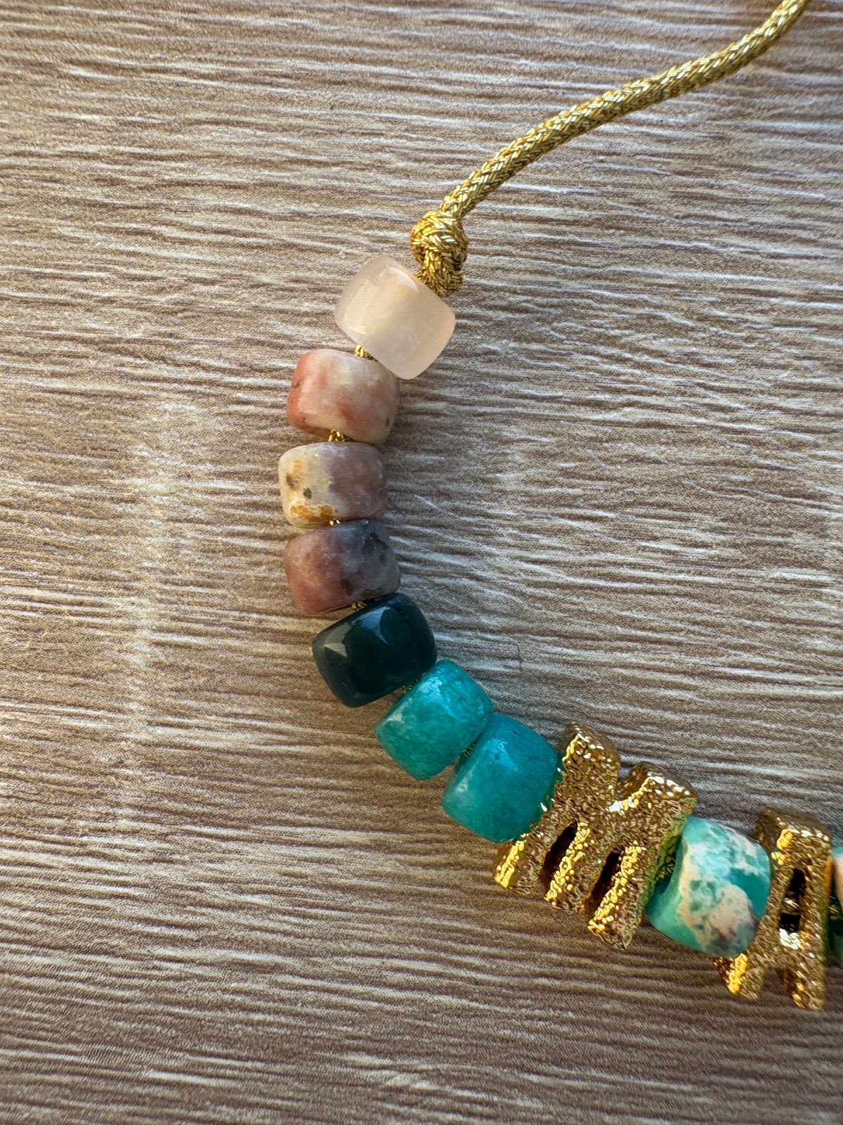 Bracciale beads con nome