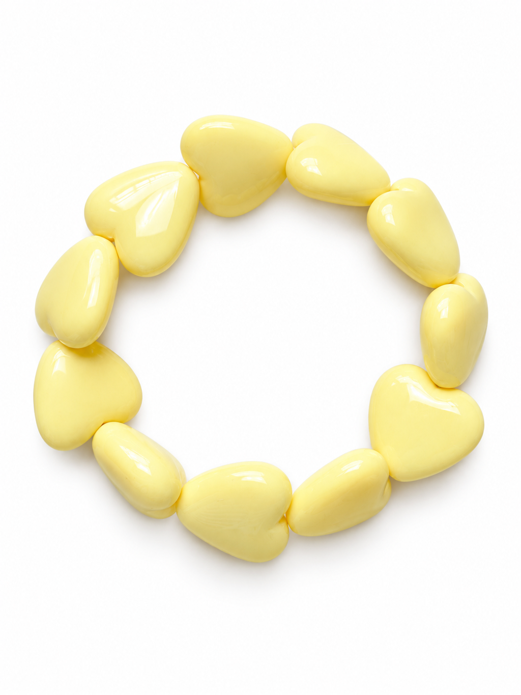 Bracciale cuori maxi