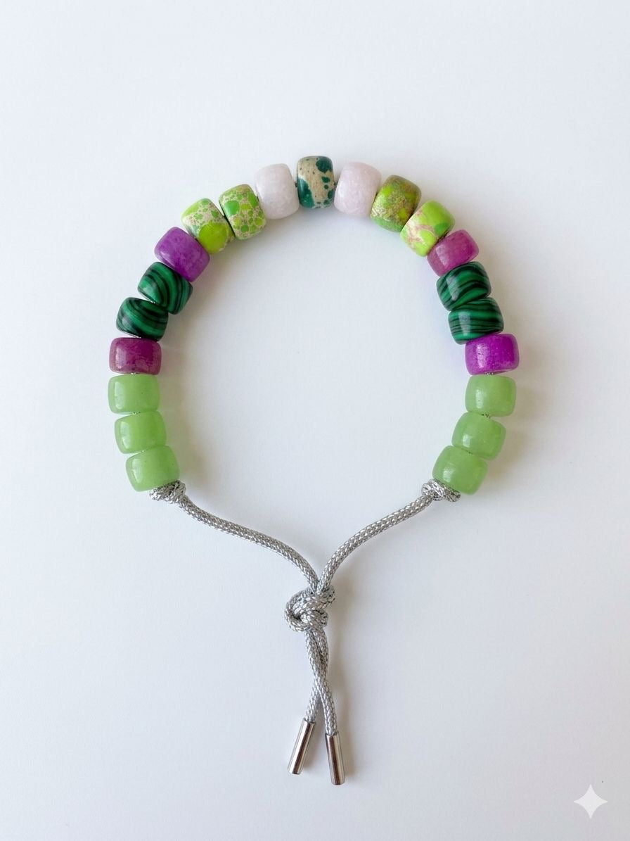 Bracciale beads colorati
