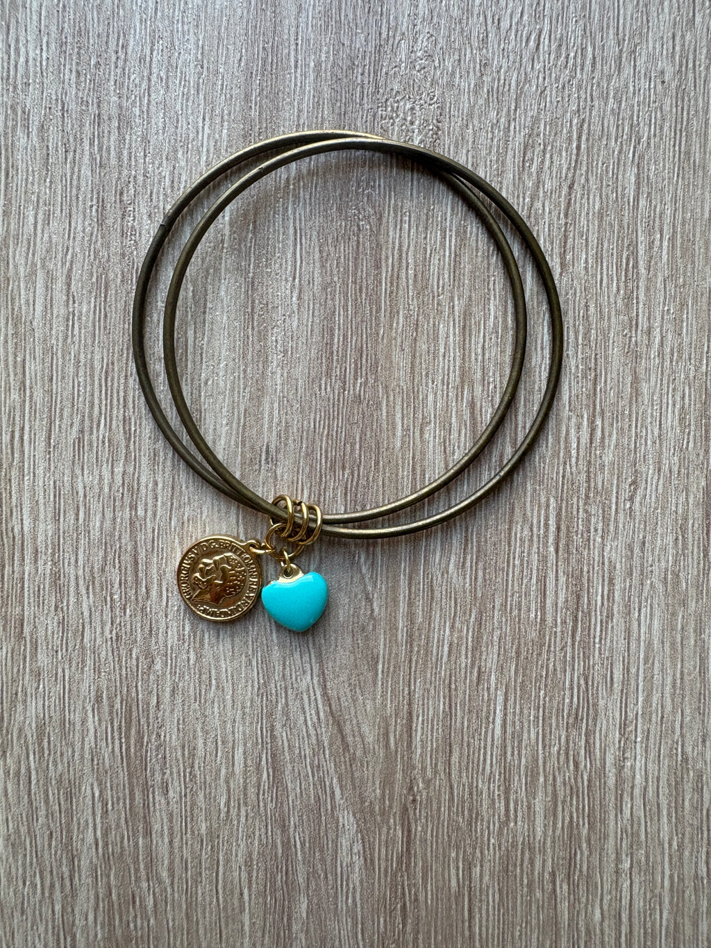 Bracciale bangle doppio