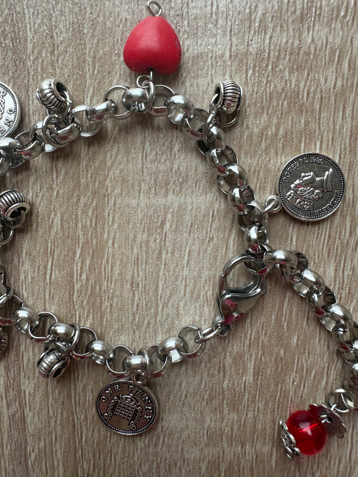Bracciale multi charms
