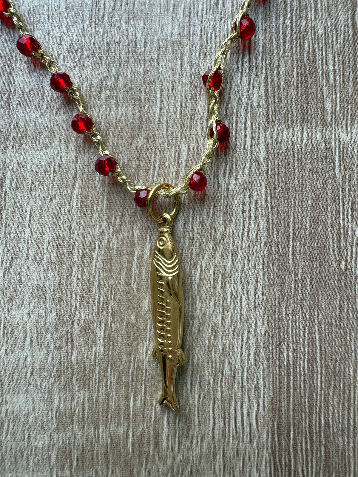 Collana ricamata