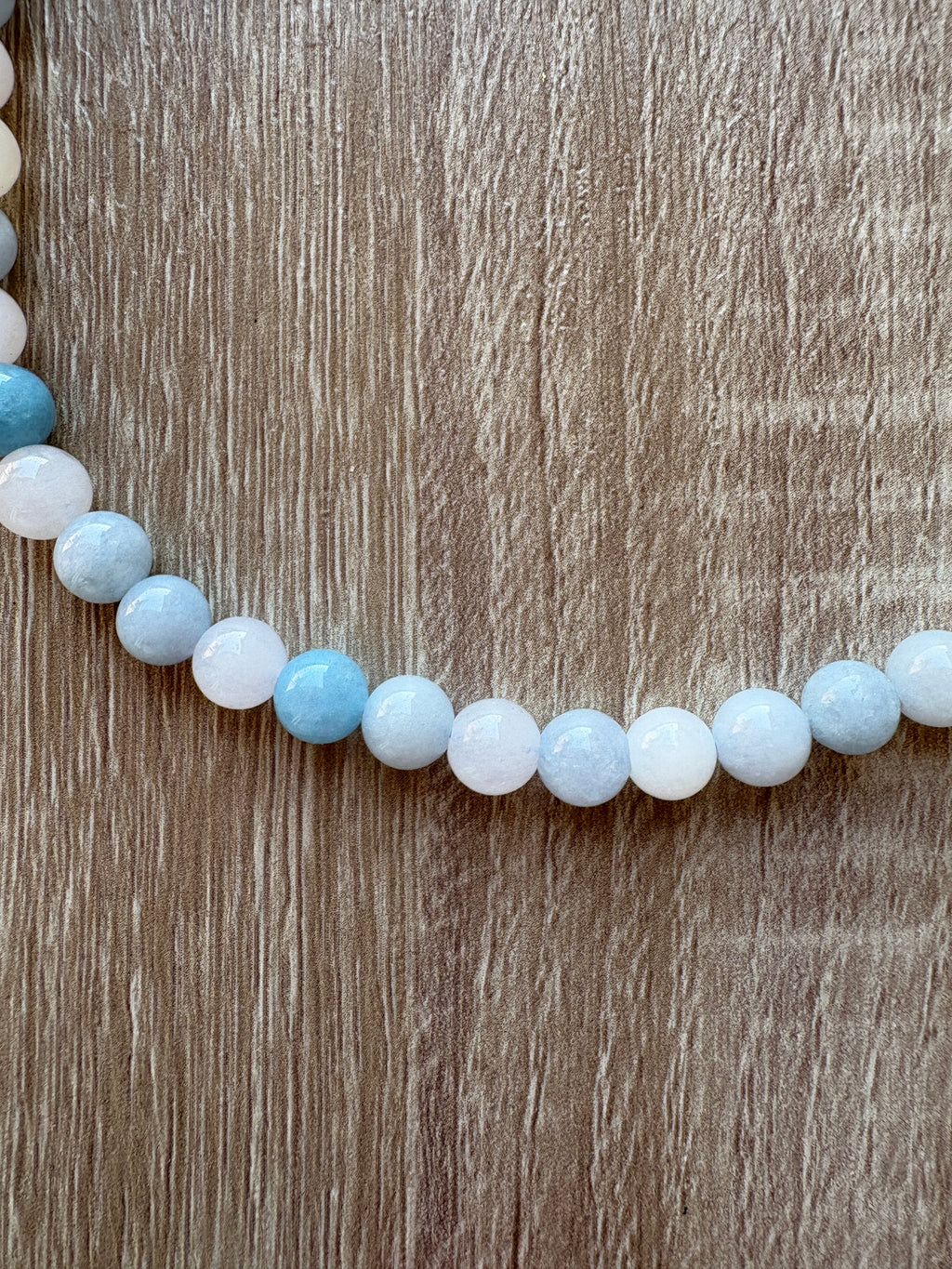Collana calcedonio e Agata