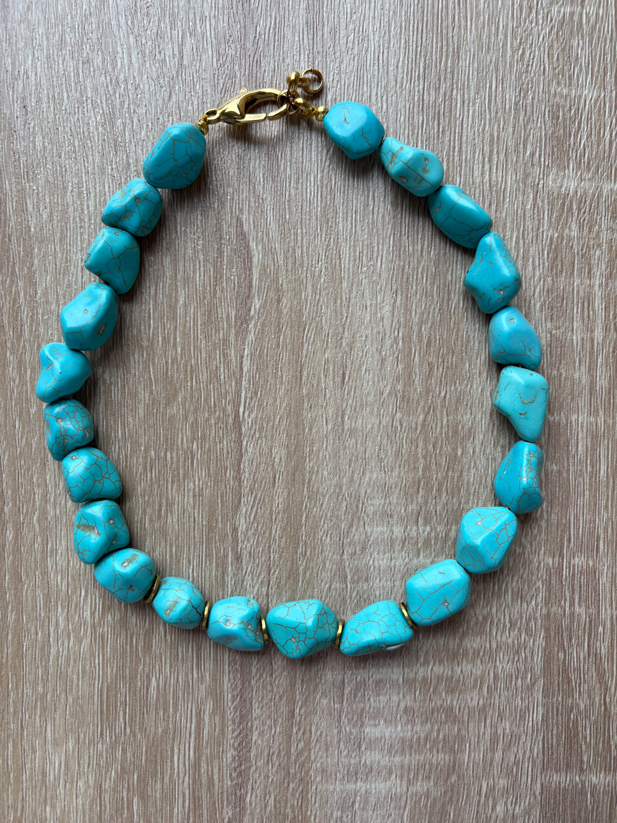 Collana maxi turchese