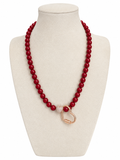 Collana burgundy