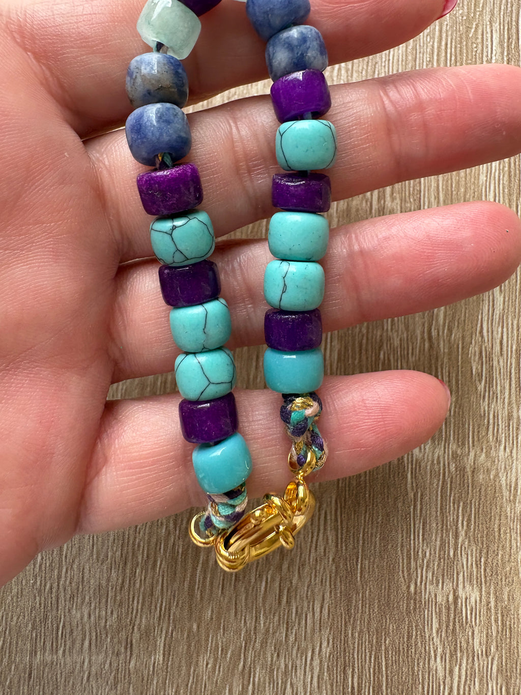 Bracciale beads colorati
