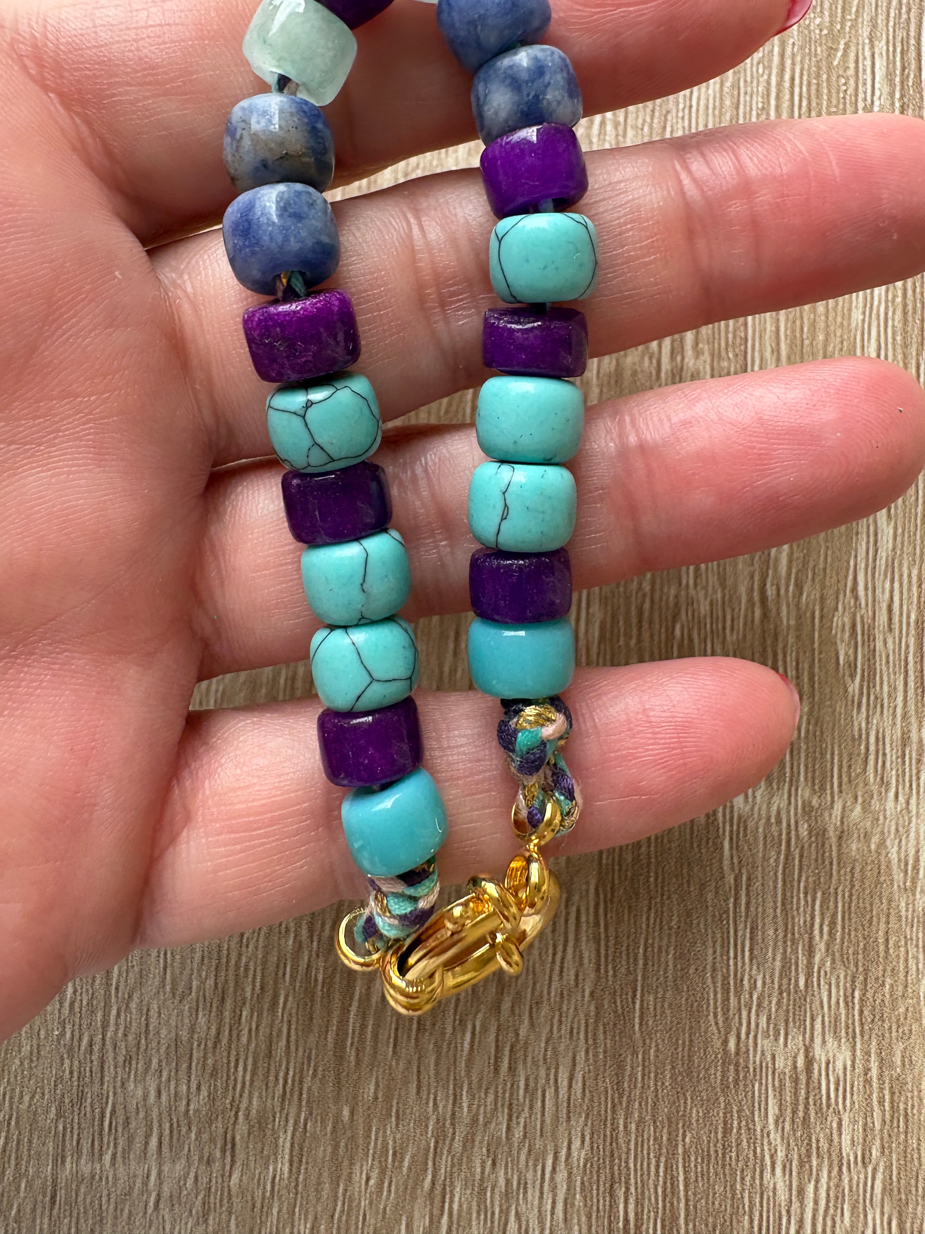 Bracciale beads colorati