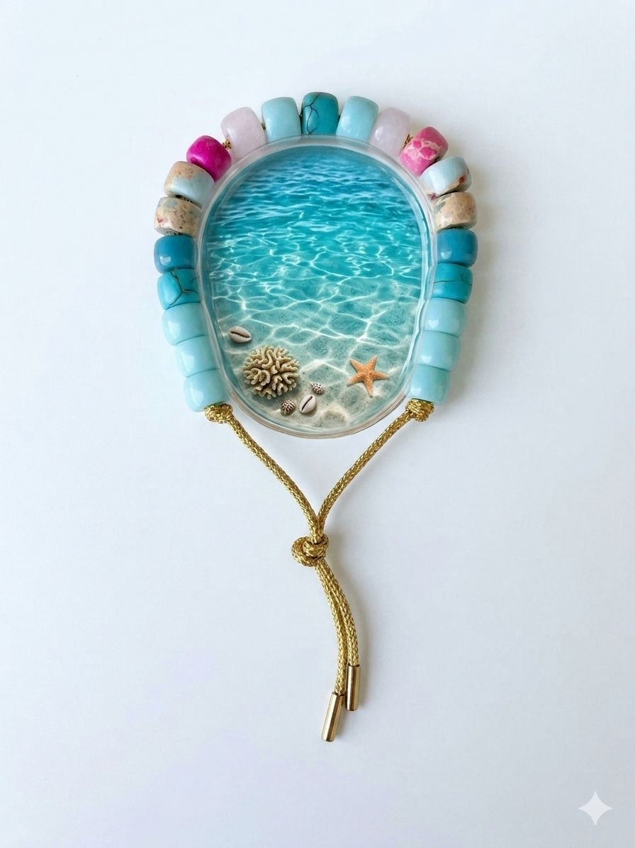 Bracciale beads colorati