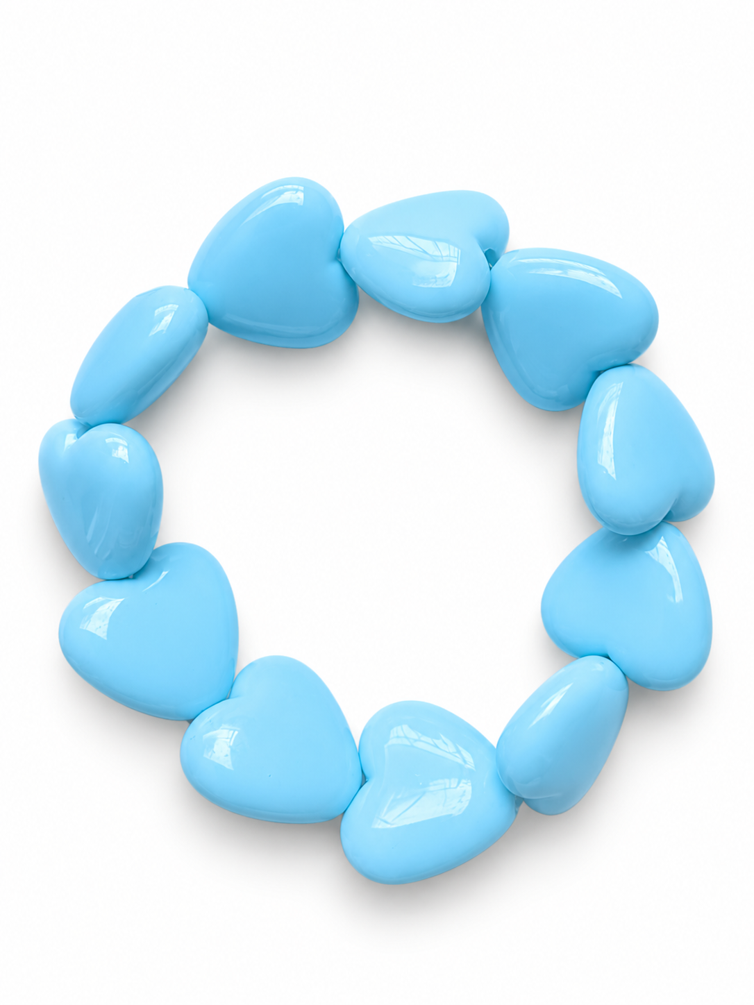 Bracciale cuori maxi