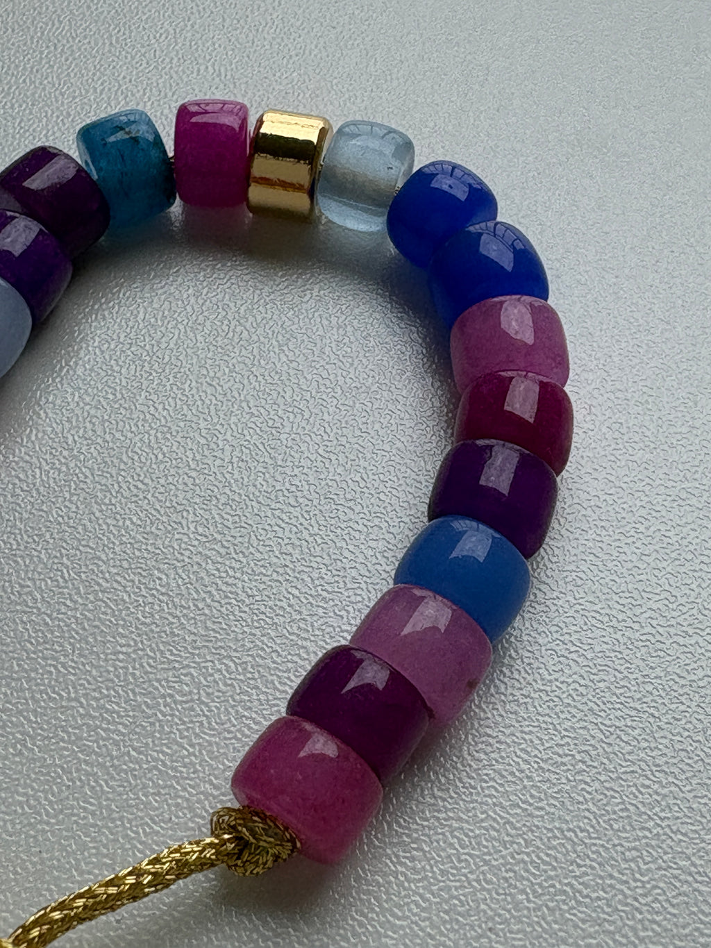 Bracciale beads colorati