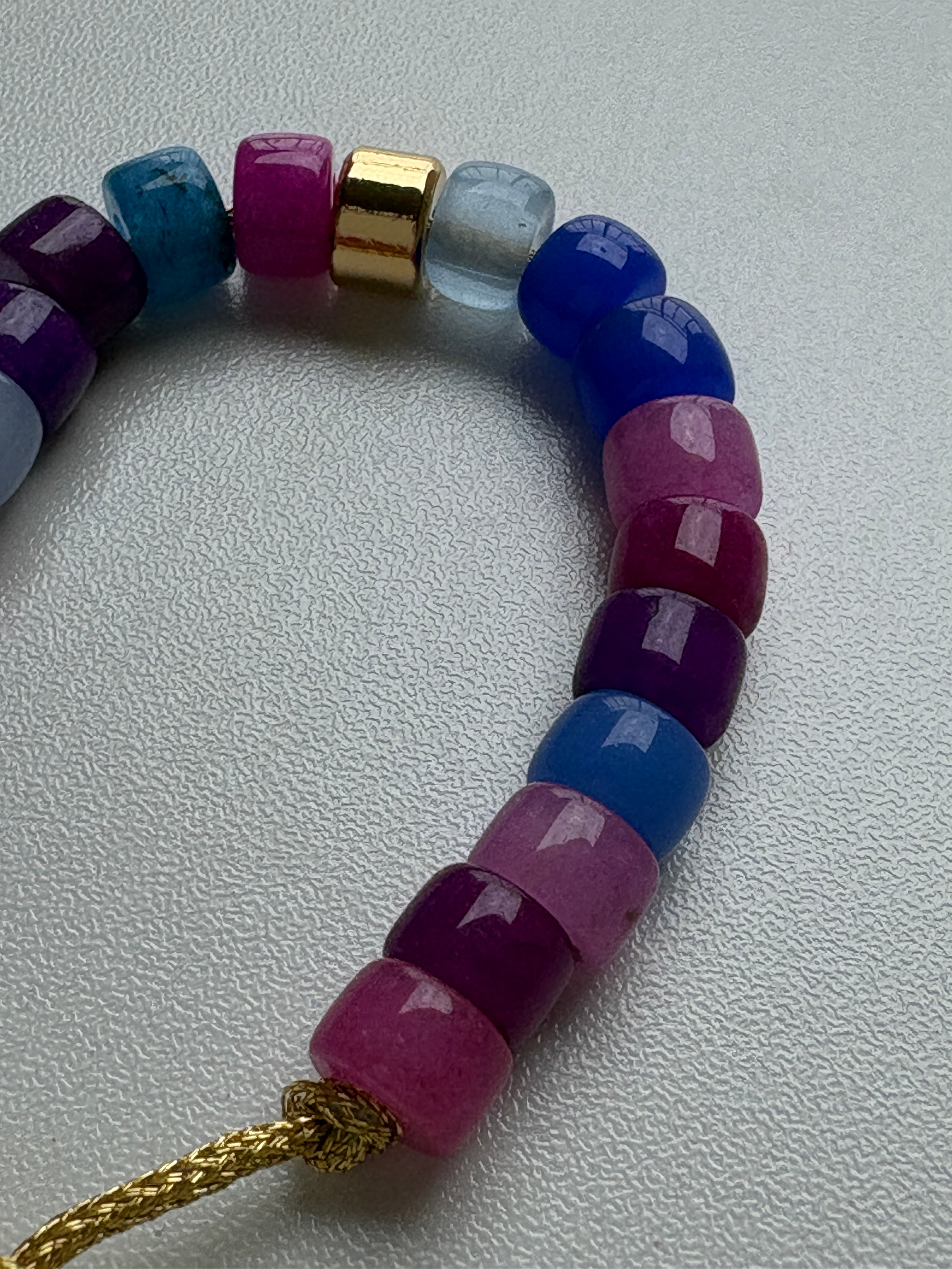 Bracciale beads colorati