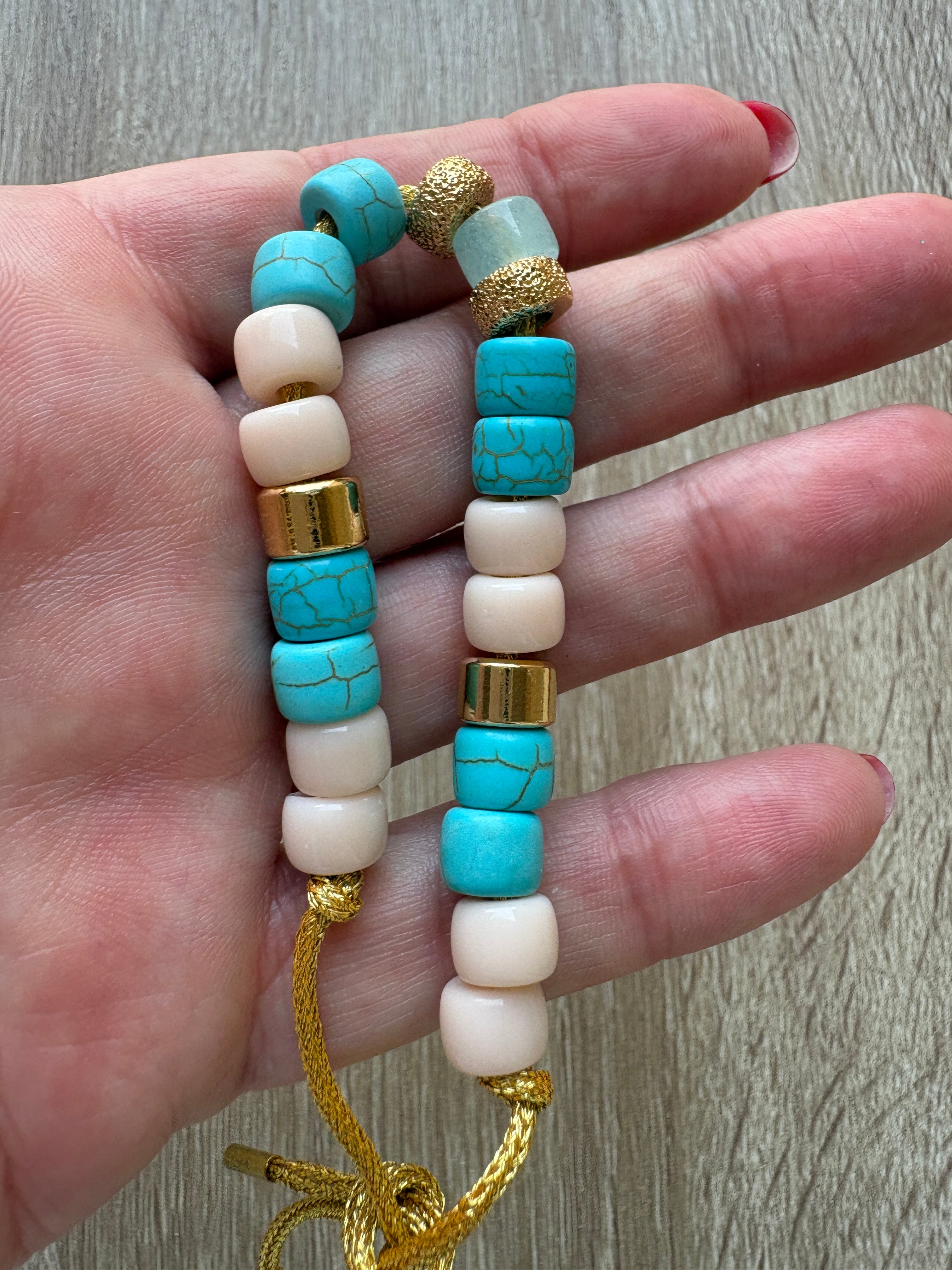 Bracciale beads colorati