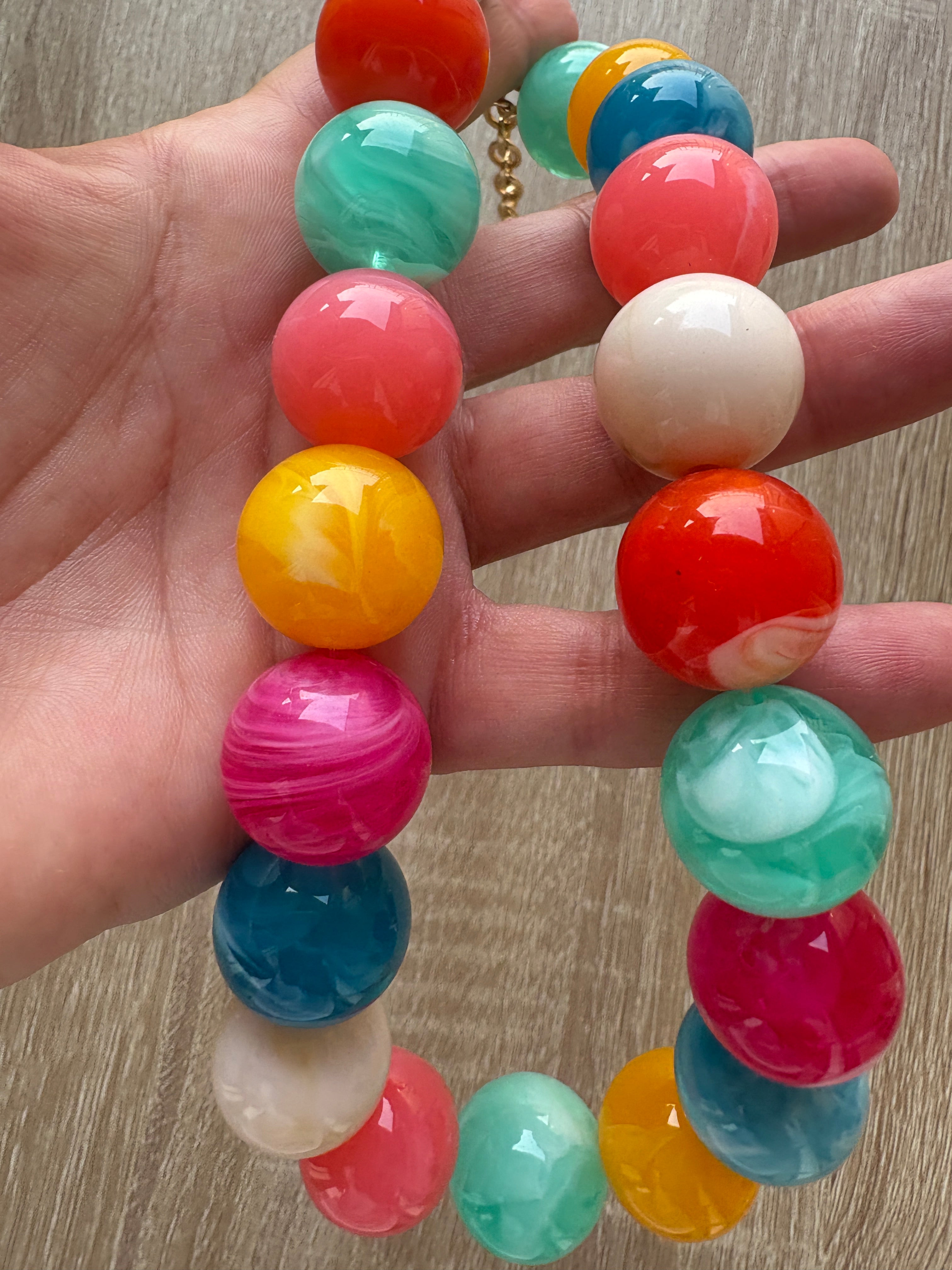 Collana maxi bowls resina