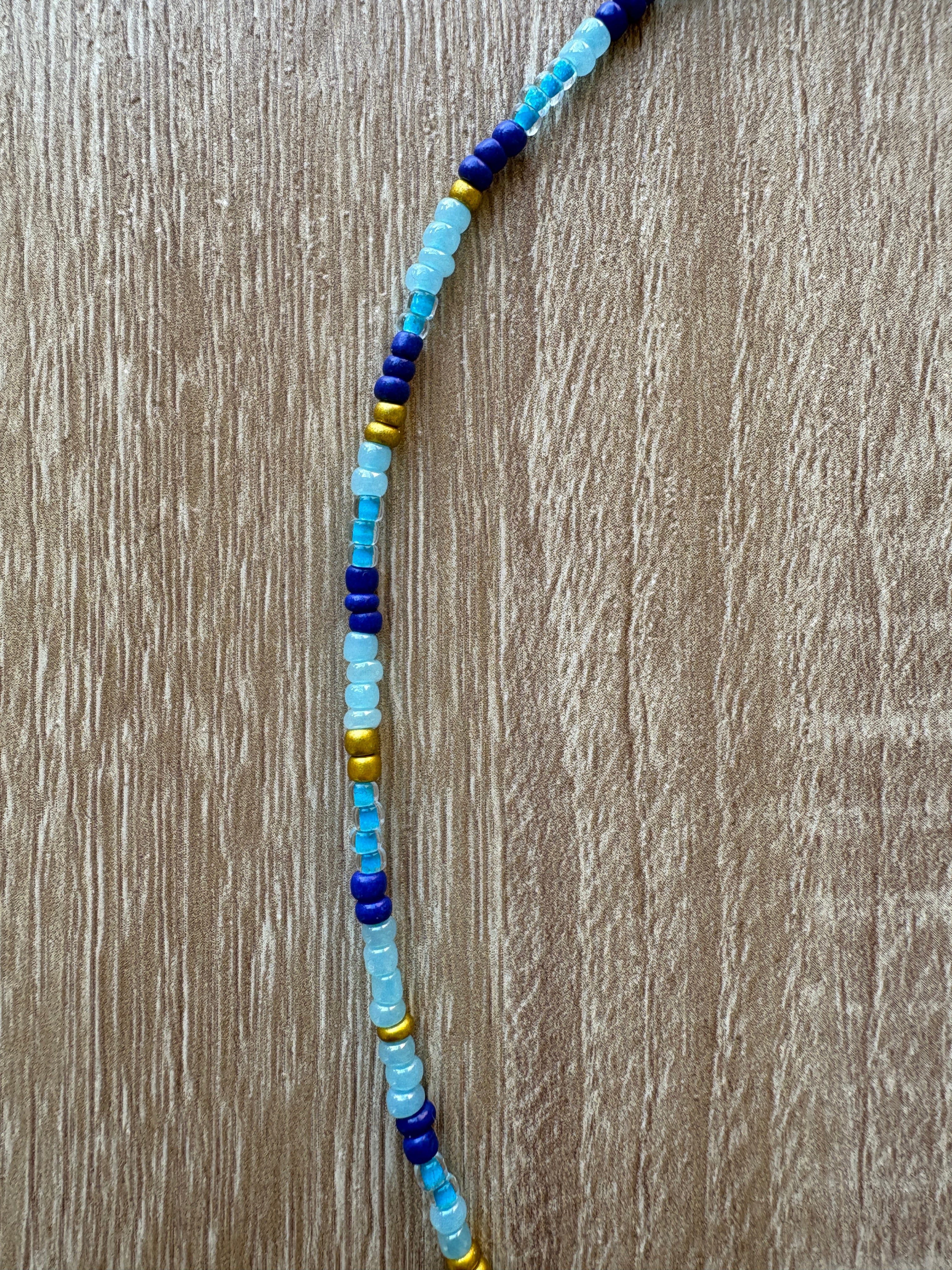 Collana di perline fatta a mano