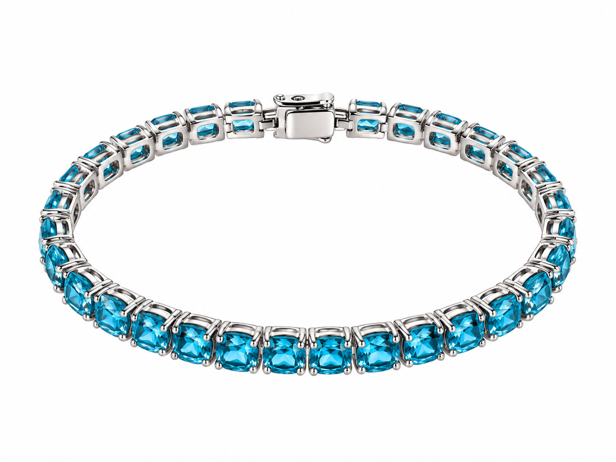 Tennis blu topazio