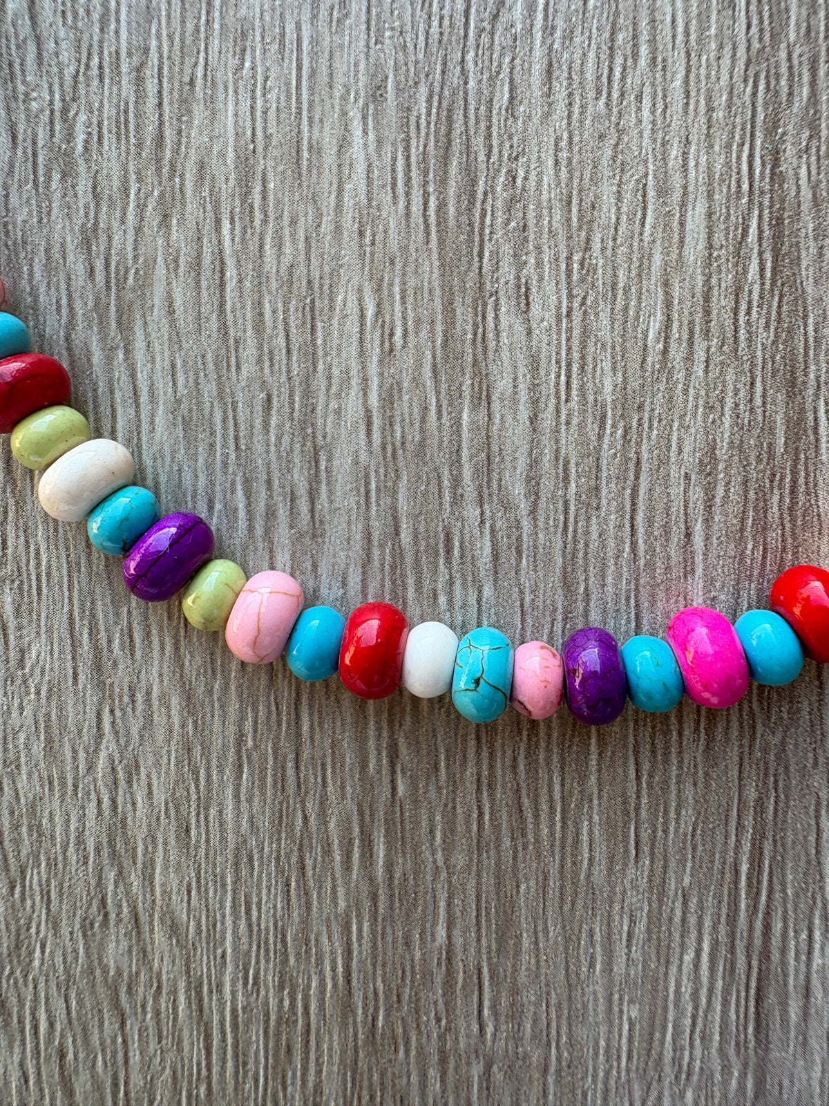 Collana beads fluo