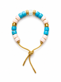 Bracciale beads colorati