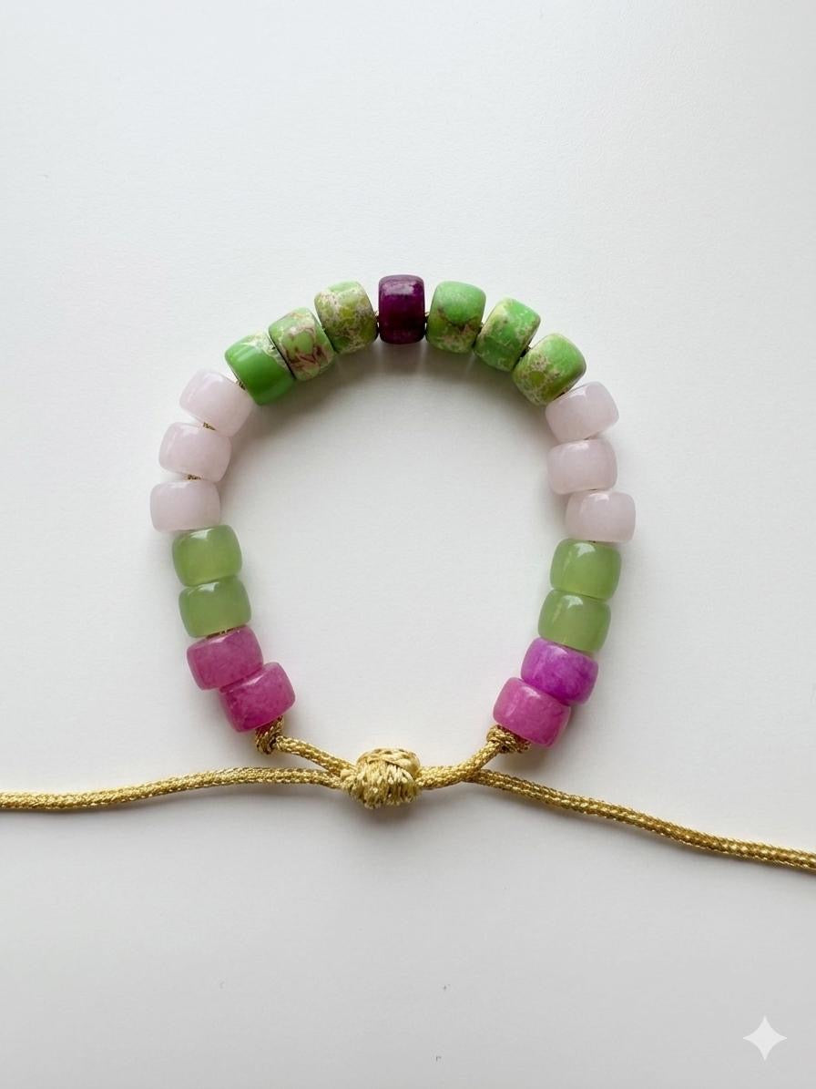 Bracciale beads colorati