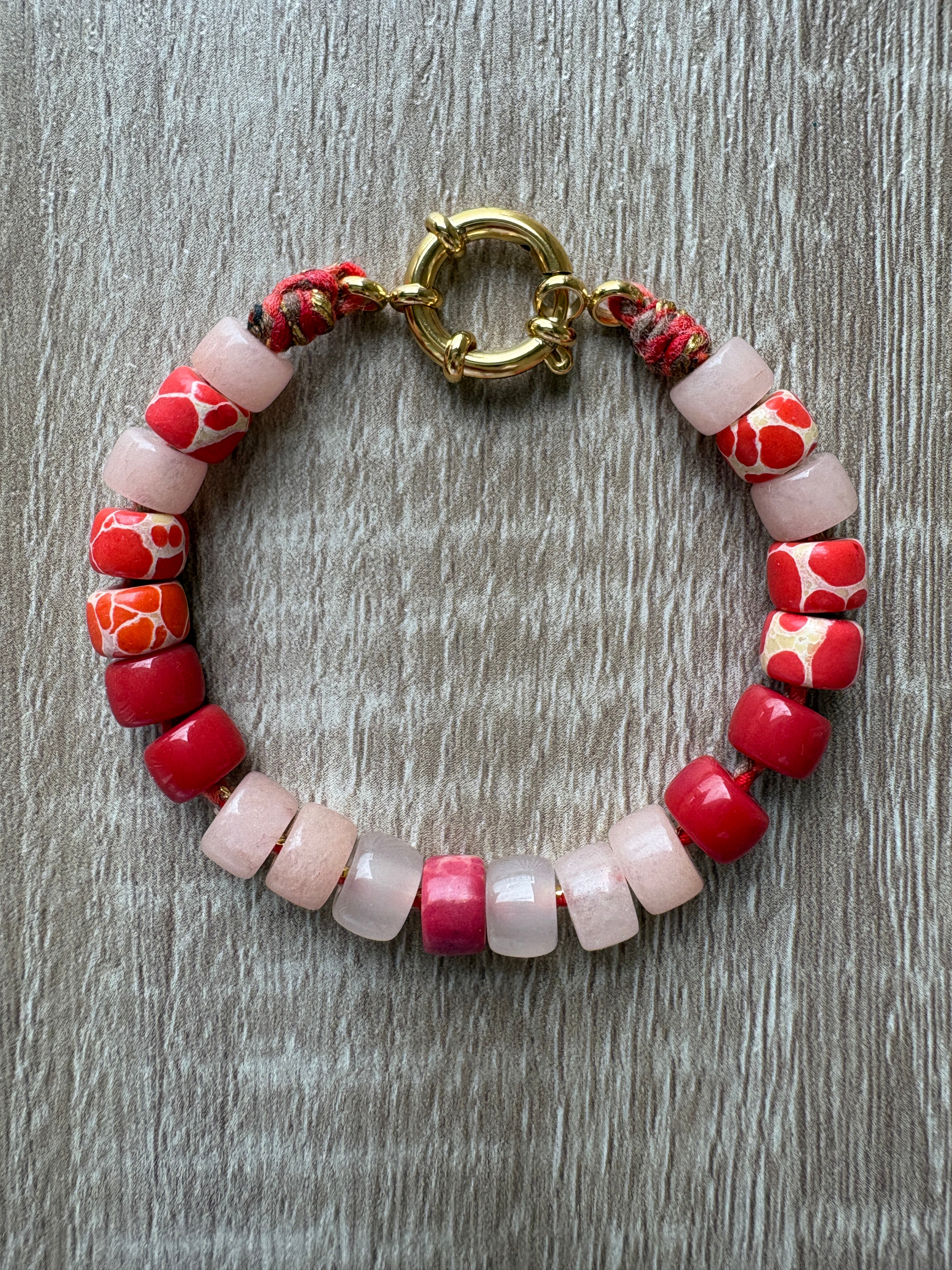 Bracciale beads colorati