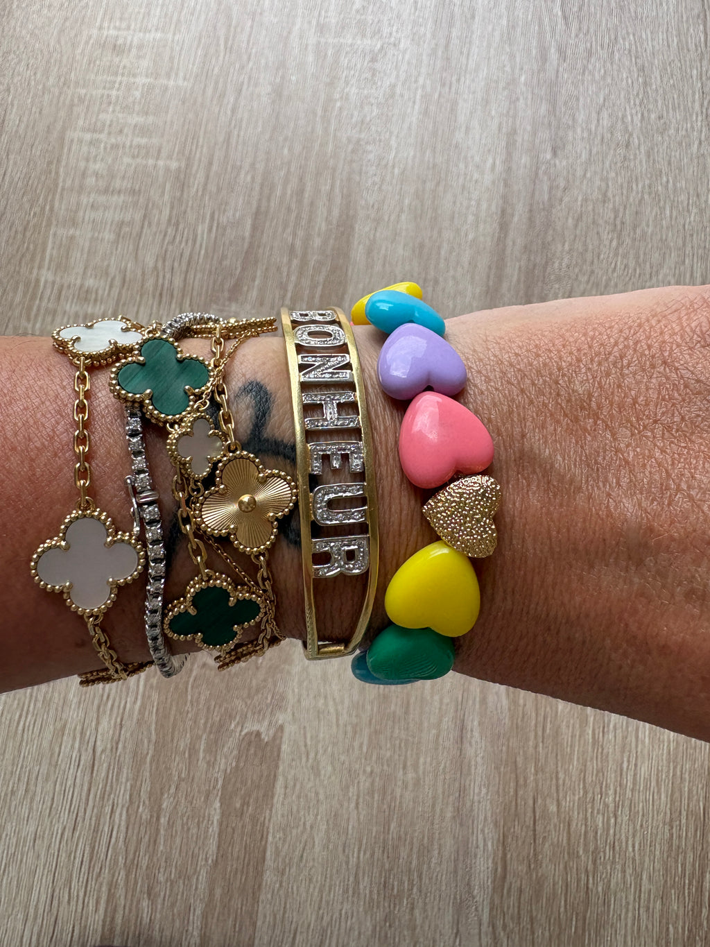 Bracciale Heart resina special