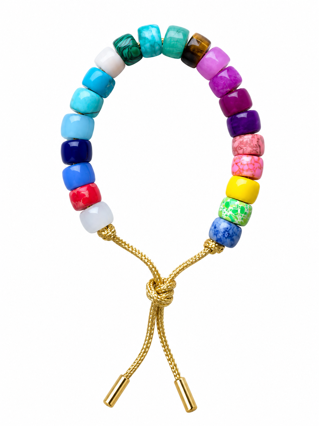 Bracciale beads colorati