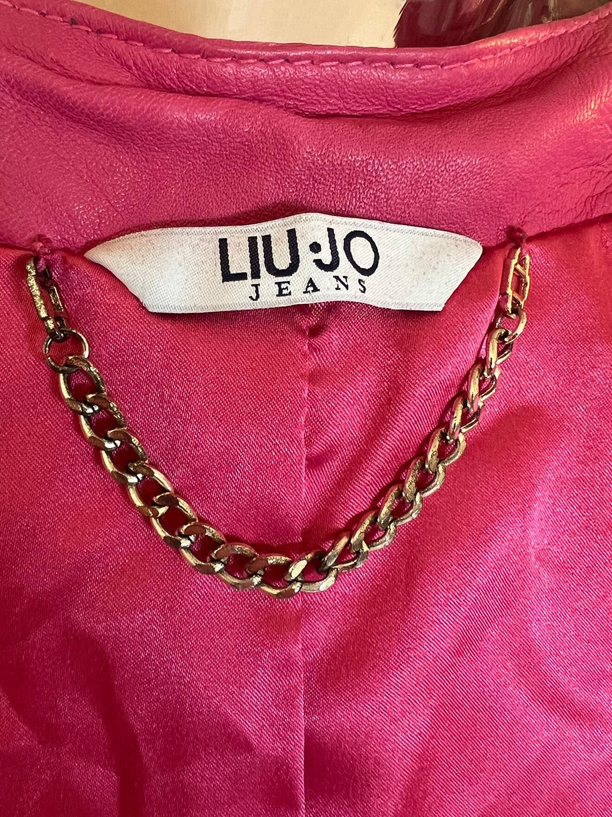 Giacca pelle Liu jo