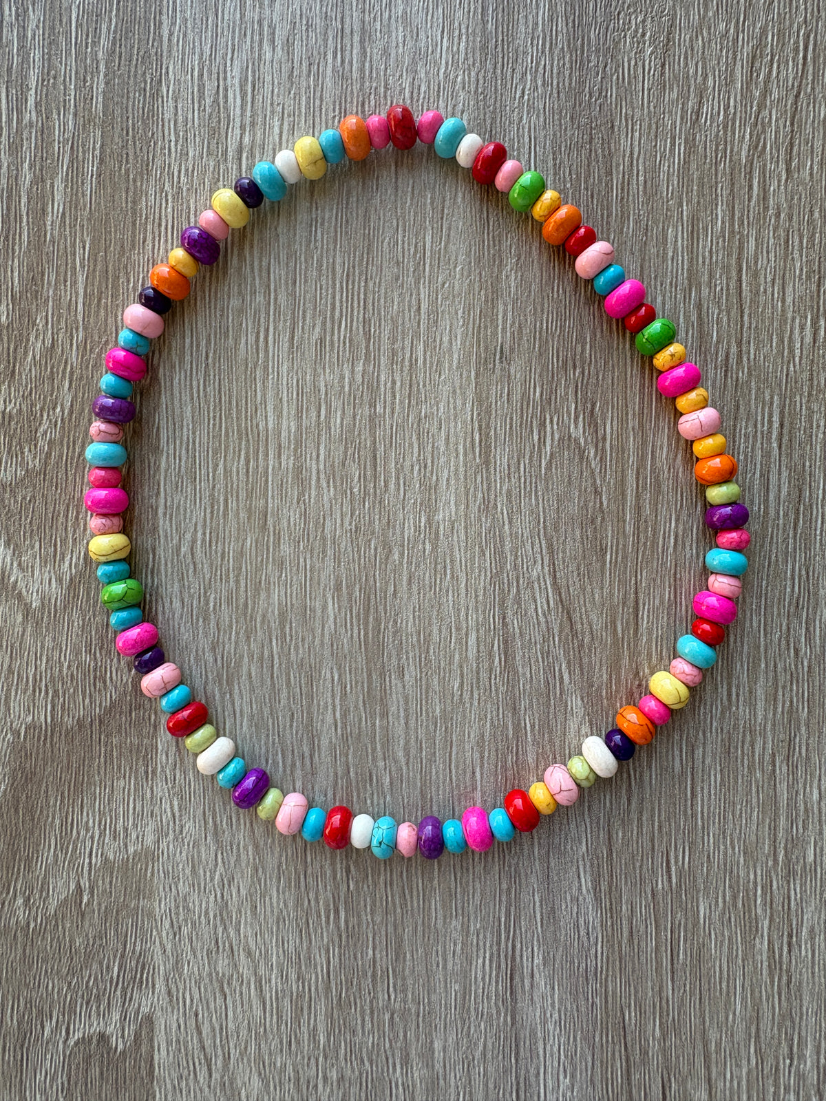 Collana beads fluo
