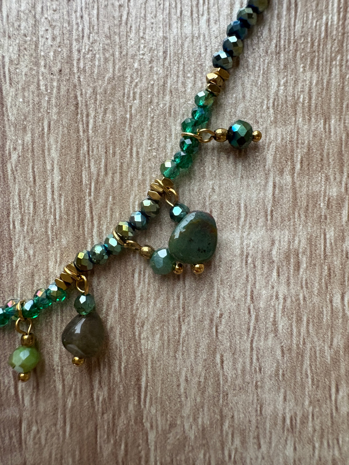 Collana cristalli e pietre dure