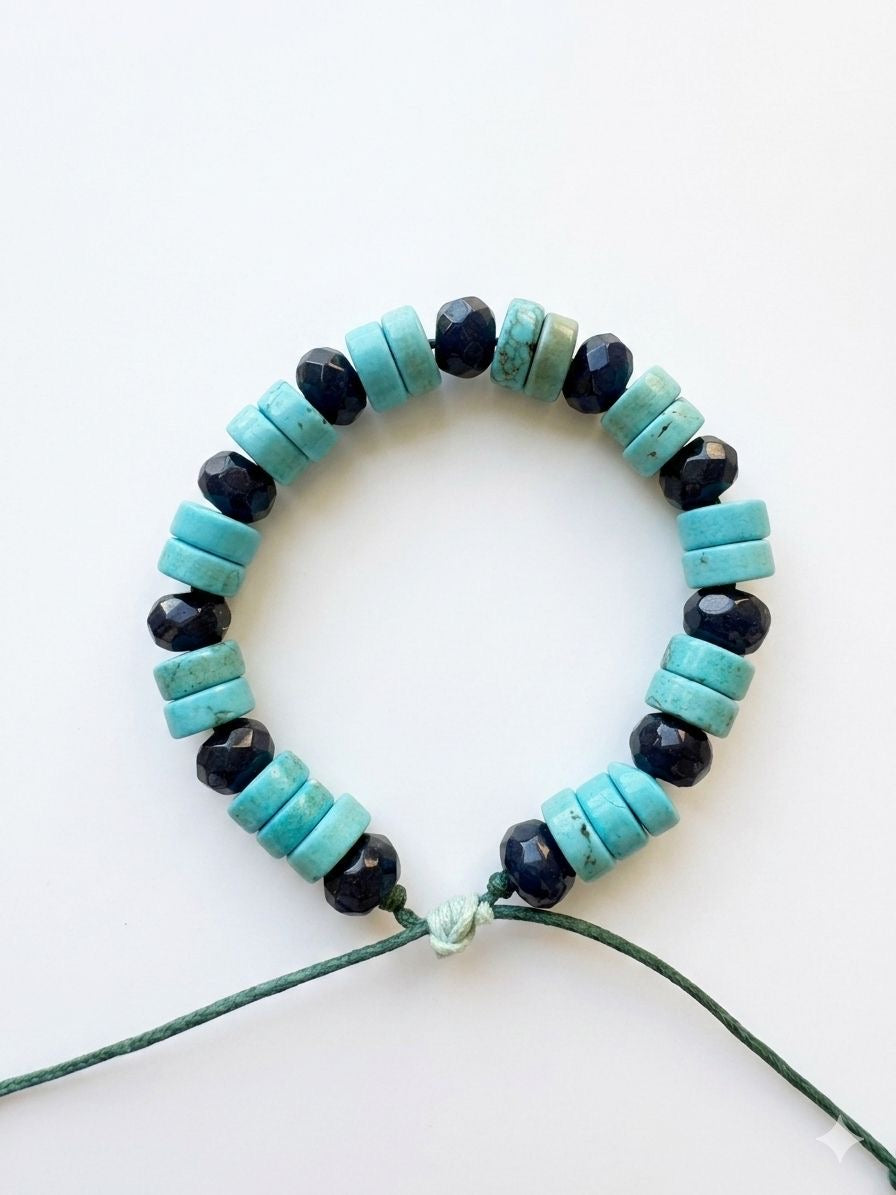Bracciale beads colorati