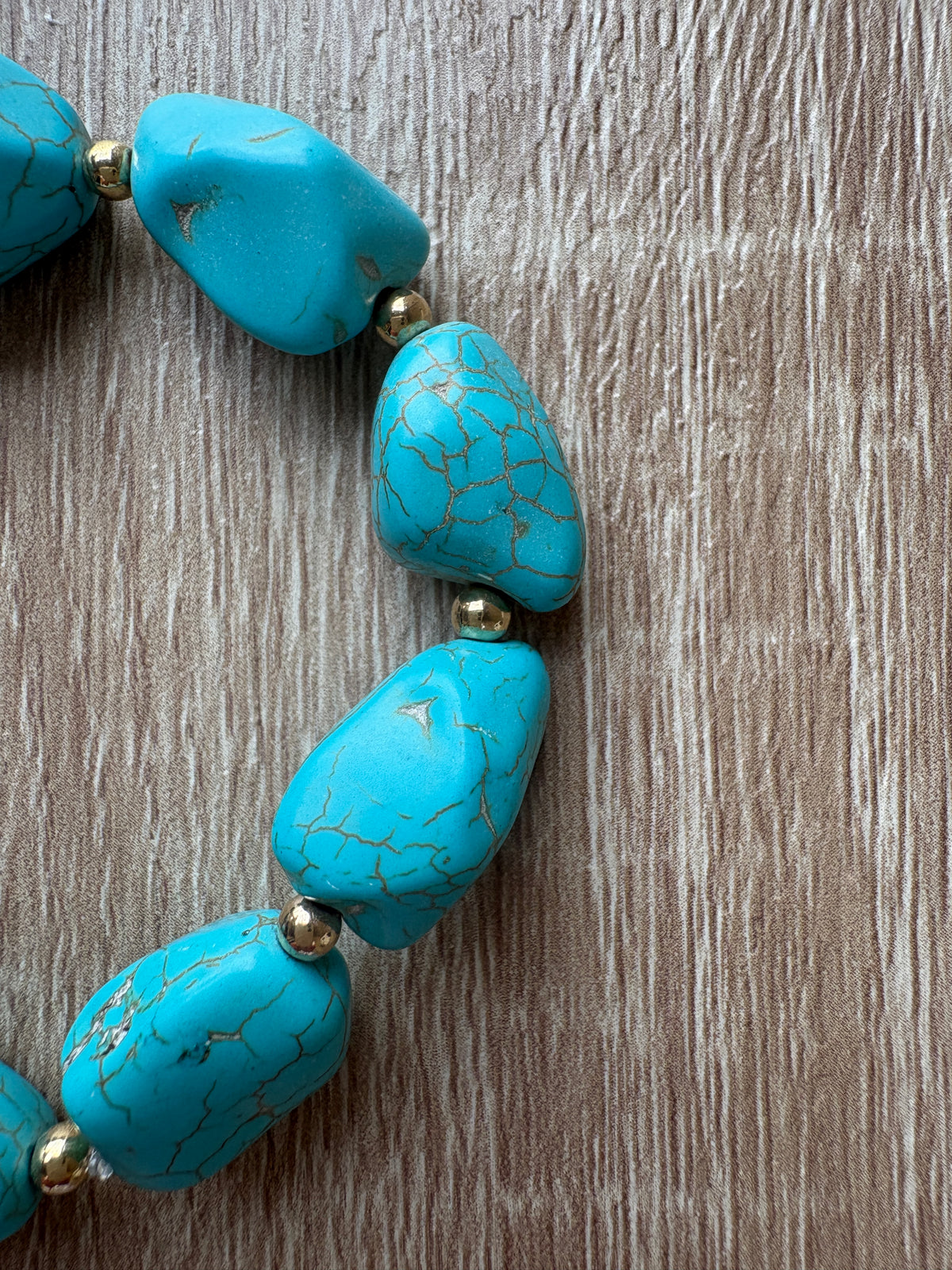 Bracciale maxi turchese