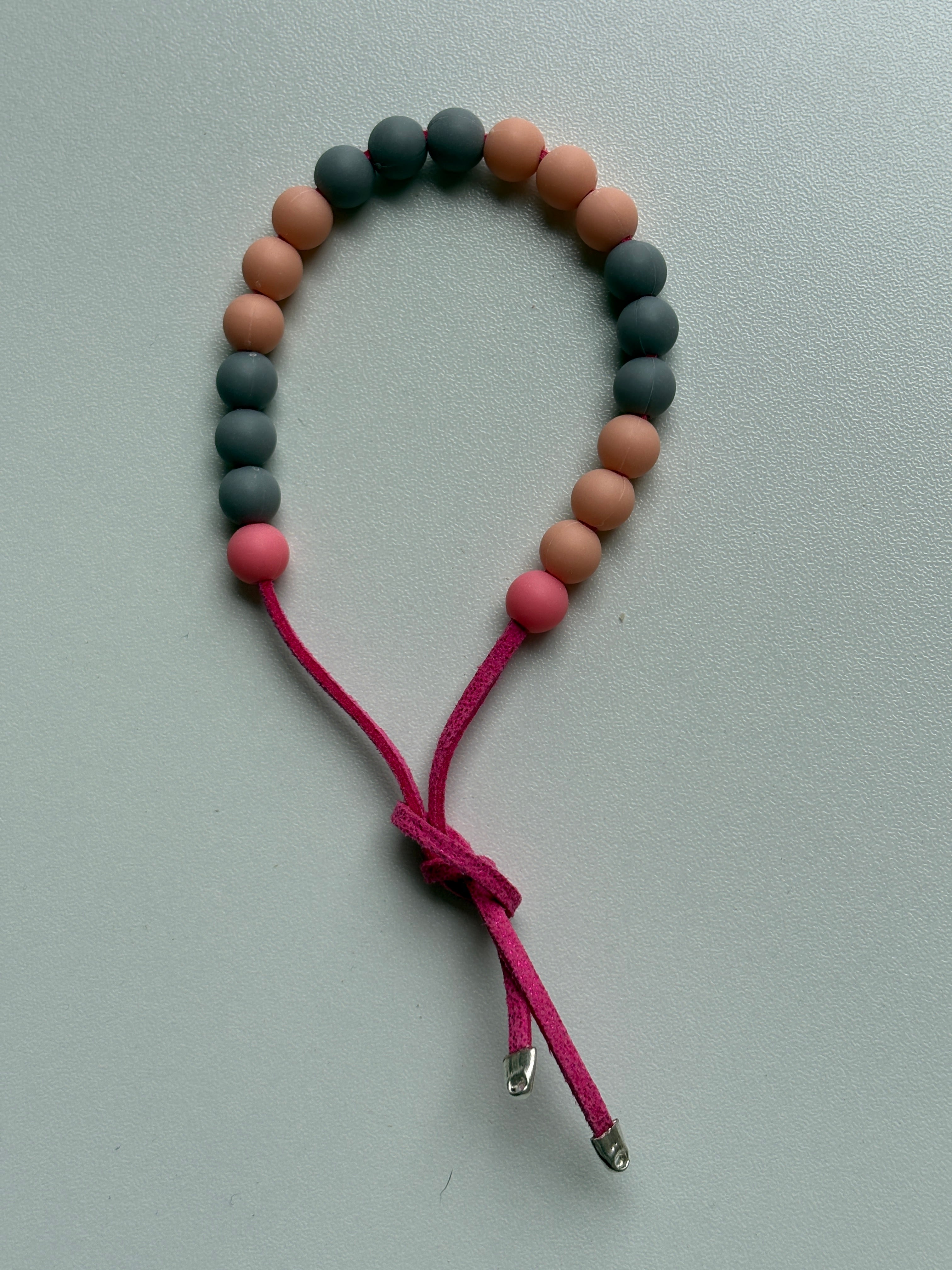 Bracciale sfere resina colorata