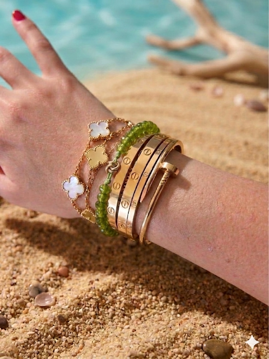 Bracciale beads colorati